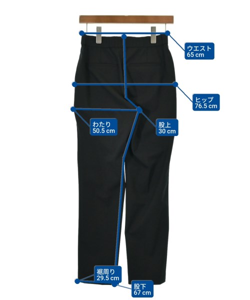 theory luxe（セオリーリュクス）スラックス 黒 サイズ:36(S位) レディース/2200618045082