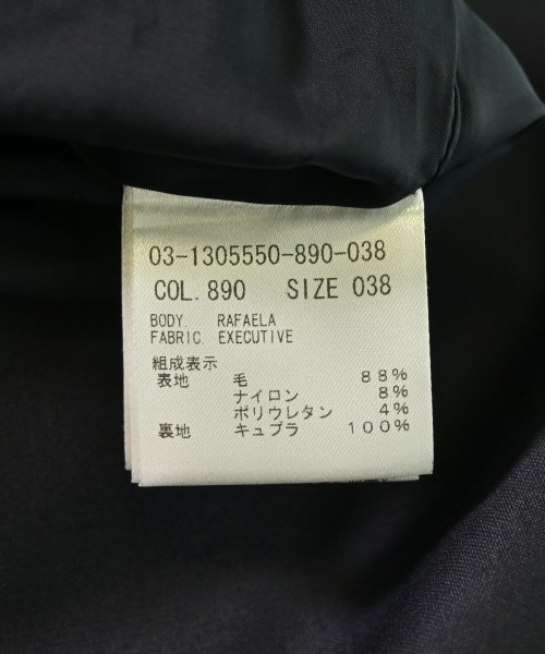 theory luxe（セオリーリュクス）ワンピース 紺 サイズ:38(M位) レディース/2200618790050