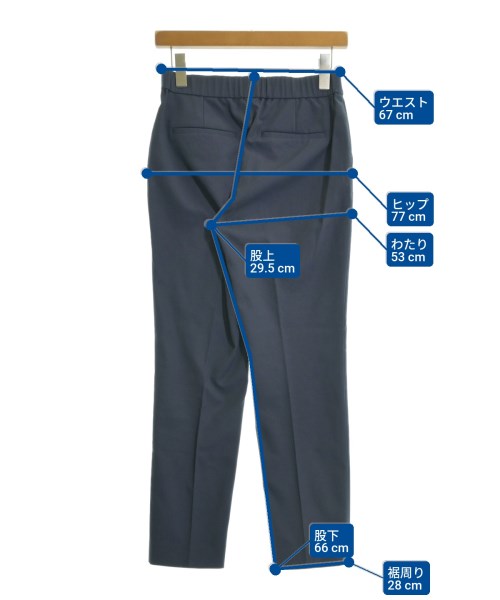 theory luxe（セオリーリュクス）スラックス 紺 サイズ:36(S位) レディース/2200614985054