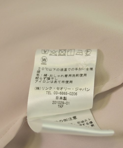 theory luxe（セオリーリュクス）ブラウス ピンク サイズ:36(S位) レディース/2200619888060