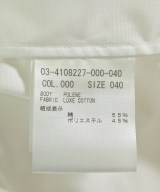 theory luxe（セオリーリュクス）カジュアルシャツ 白 サイズ:40(M位) レディース/2200617099024