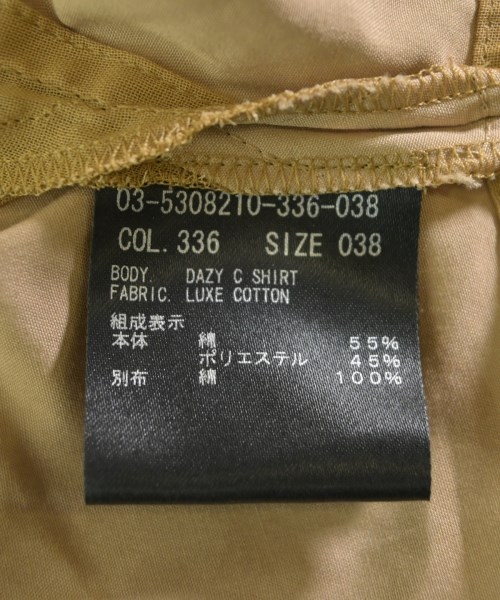 theory luxe（セオリーリュクス）ブラウス ベージュ サイズ:38(M位) レディース/2200617099130