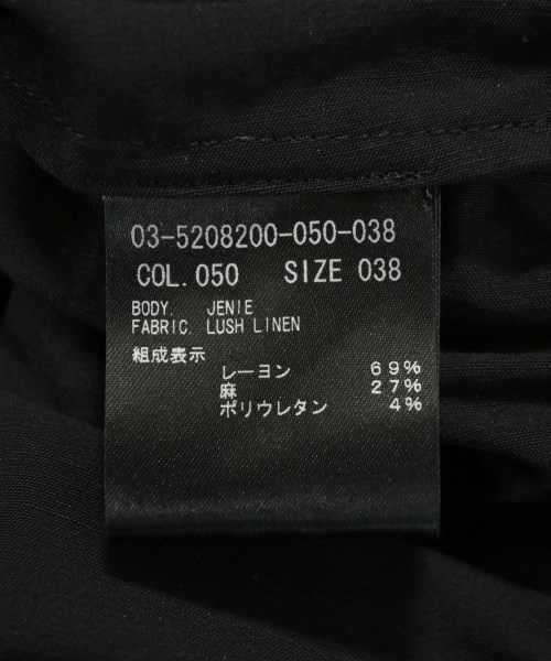 theory luxe（セオリーリュクス）ブラウス 黒 サイズ:38(M位) レディース/2200617099147