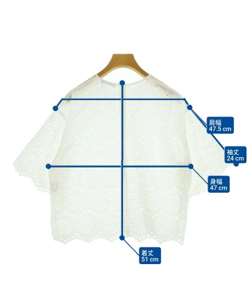 theory luxe（セオリーリュクス）ブラウス 白 サイズ:38(M位) レディース/2200617099154