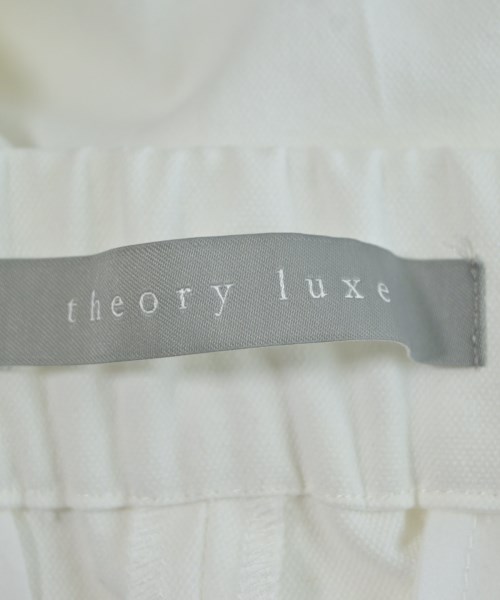 theory luxe（セオリーリュクス）スラックス 白 サイズ:36(S位) レディース/2200620595025