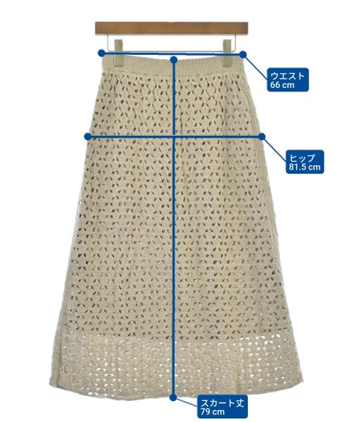 theory luxe（セオリーリュクス）ロング・マキシ丈スカート ベージュ サイズ:38(M位) レディース/2200611858030