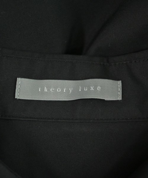 theory luxe（セオリーリュクス）カジュアルシャツ 黒 サイズ:32(XXS位) レディース/2200611858092