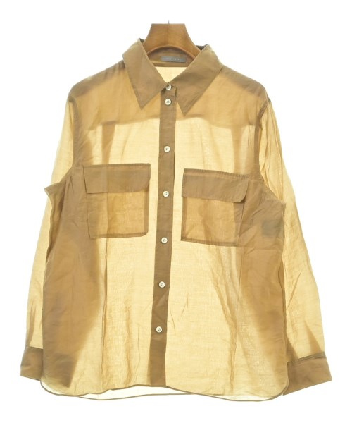 theory luxe（セオリーリュクス）カジュアルシャツ 茶 サイズ:38(M位) レディース/2200611858115