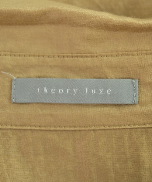 theory luxe（セオリーリュクス）カジュアルシャツ 茶 サイズ:38(M位) レディース/2200611858115