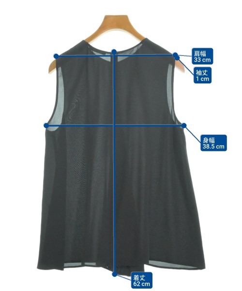 theory luxe（セオリーリュクス）ブラウス 黒 サイズ:40(M位) レディース/2200618579051