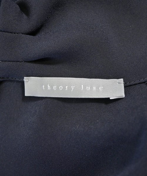 theory luxe（セオリーリュクス）ブラウス 紺 サイズ:38(M位) レディース/2200621013023