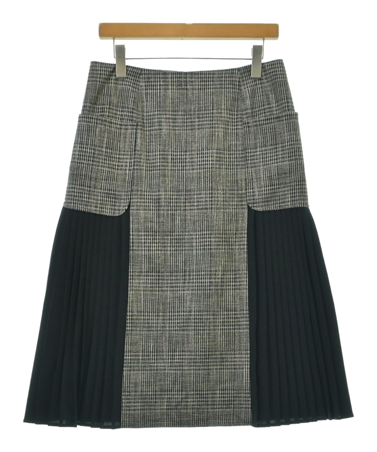 theory luxe（セオリーリュクス）ひざ丈スカート グレー サイズ