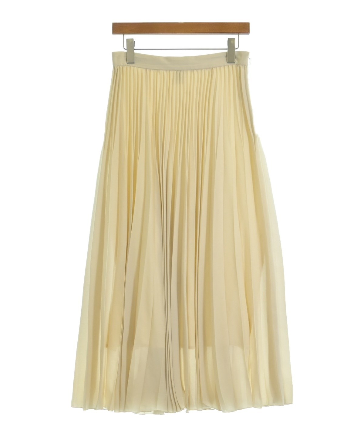 【オシャレ⭐Theory luxe】ベージュ　ロングスカート　サイズ38 ✤セオリーリュクス theory luxe ロング丈 プリーツスカート