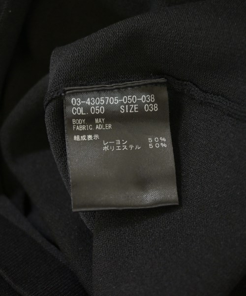 theory luxe（セオリーリュクス）ワンピース 黒 サイズ:38(M位) レディース/2200607798029