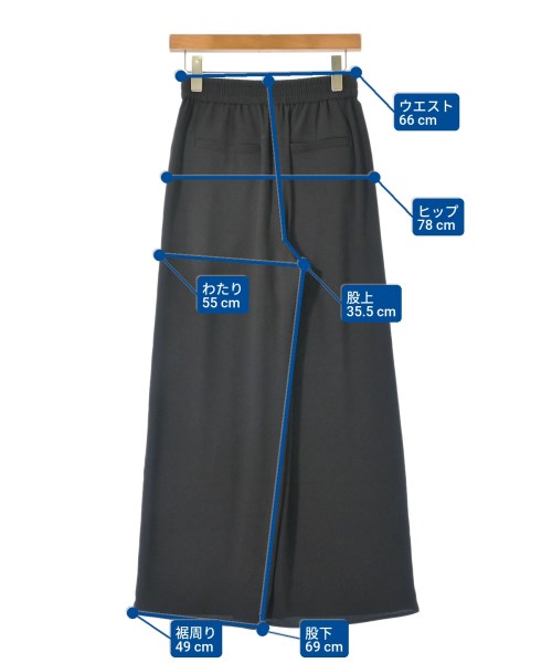 theory luxe（セオリーリュクス）スラックス 黒 サイズ:34(XS位) レディース/2200608079011