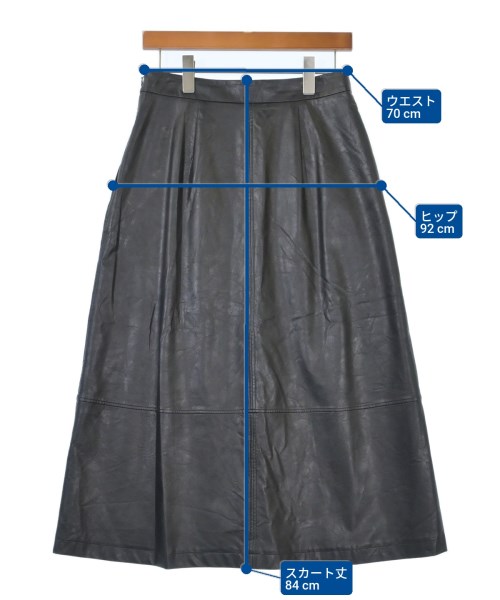 theory luxe（セオリーリュクス）ロング・マキシ丈スカート 黒 サイズ:38(M位) レディース/2200608394039