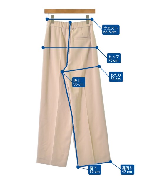 theory luxe（セオリーリュクス）スラックス ベージュ サイズ:34(XXS位) レディース/2200608608044