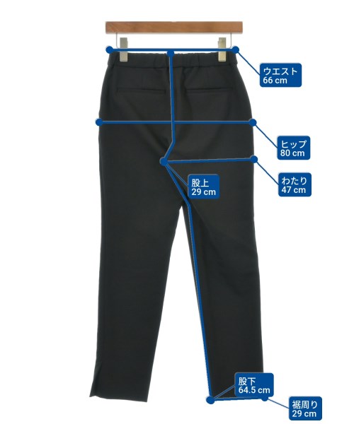 theory luxe（セオリーリュクス）スラックス 黒 サイズ:36(XS位) レディース/2200608742052