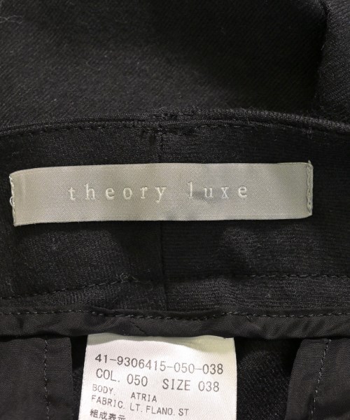 theory luxe（セオリーリュクス）スラックス 黒 サイズ:38(M位) レディース/2200601806164