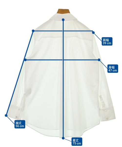 theory luxe（セオリーリュクス）ドレスシャツ 白 サイズ:38(M位) レディース/2200609579039