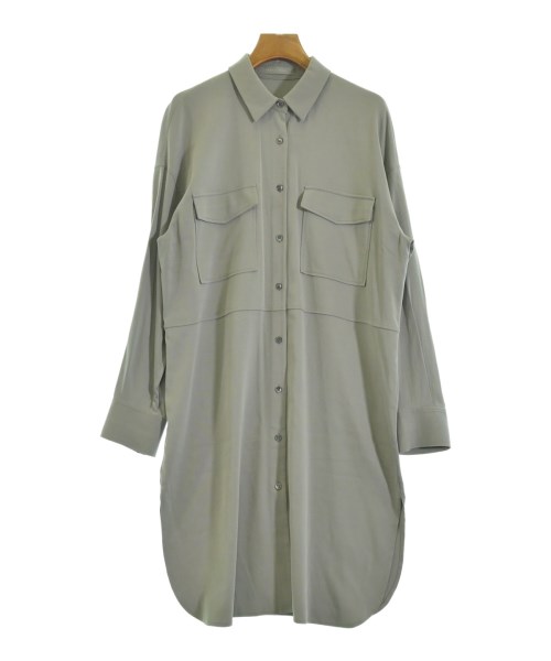 theory luxe(セオリーリュクス)シャツワンピース グレー サイズ:36(S位)/2200668019026