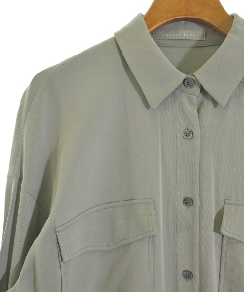 theory luxe（セオリーリュクス）シャツワンピース グレー サイズ:36(S位) レディース/2200668019026