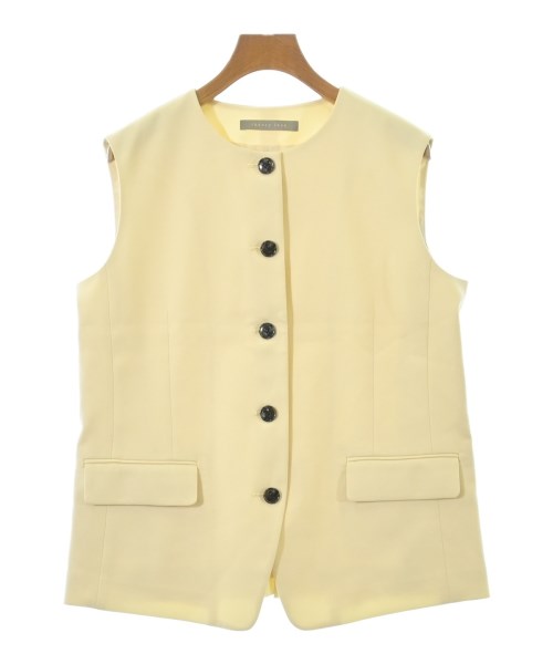 theory luxe(セオリーリュクス)ノーカラージャケット 黄 サイズ:40(M位)/2200673094025