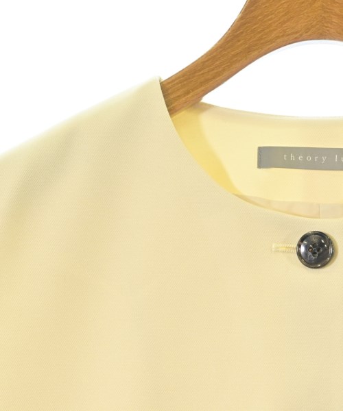 theory luxe（セオリーリュクス）ノーカラージャケット 黄 サイズ:40(M位) レディース/2200673094025