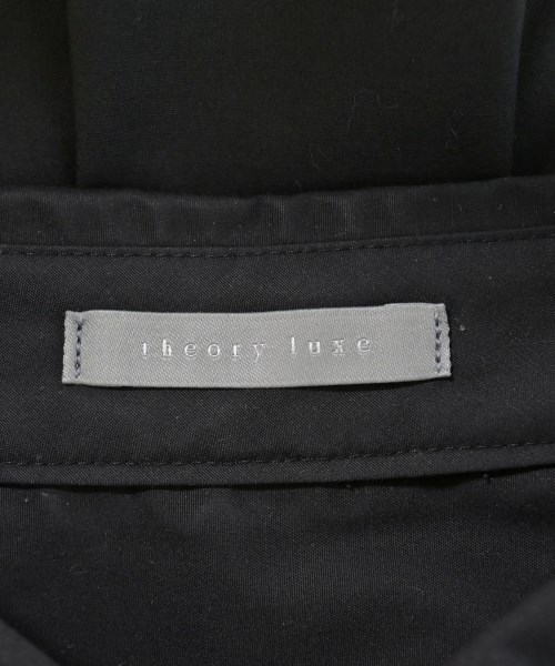 theory luxe（セオリーリュクス）カジュアルシャツ 黒 サイズ:38(M位) レディース/2200673094063