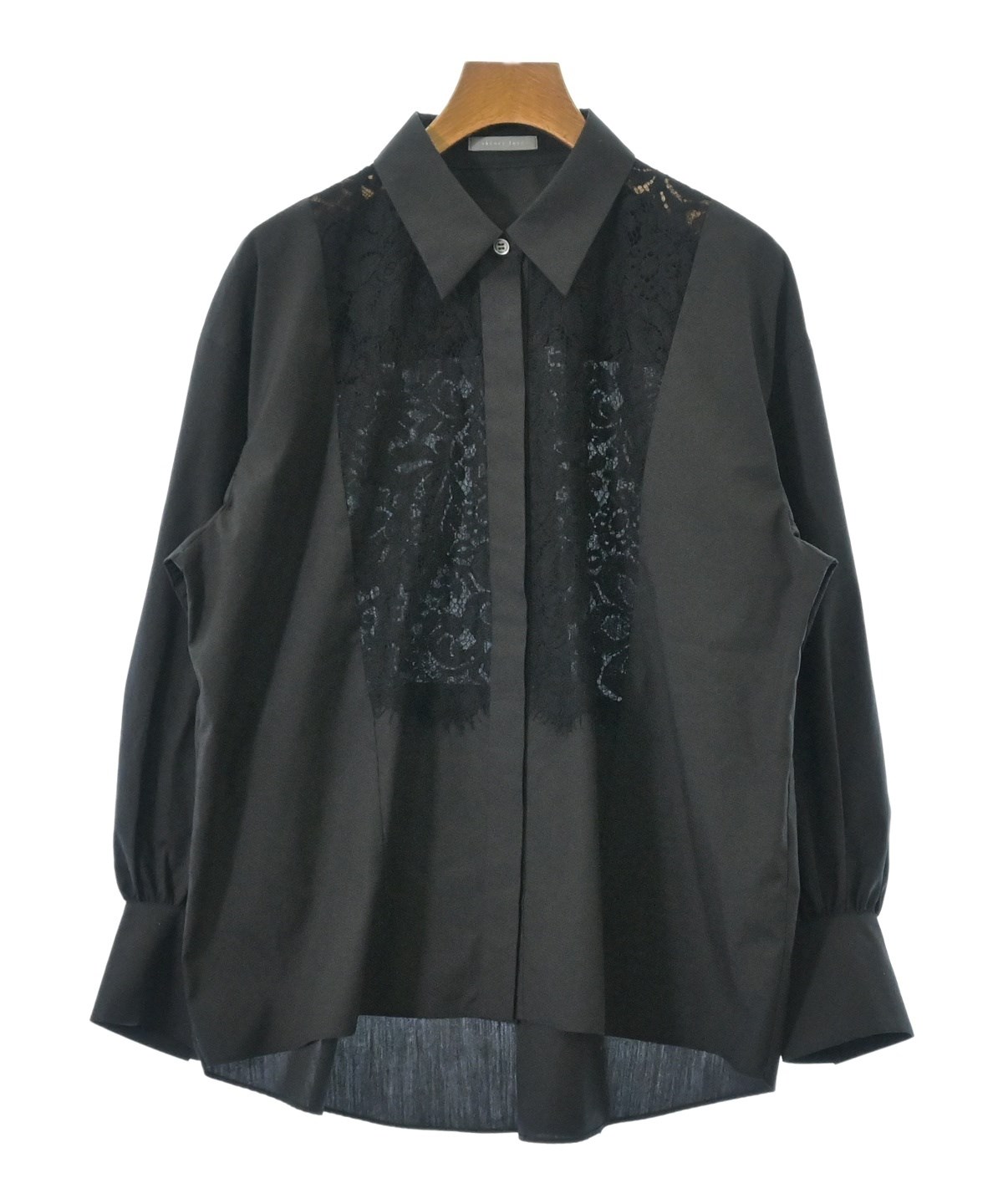 theory luxe（セオリーリュクス）カジュアルシャツ 黒 サイズ:38(M位