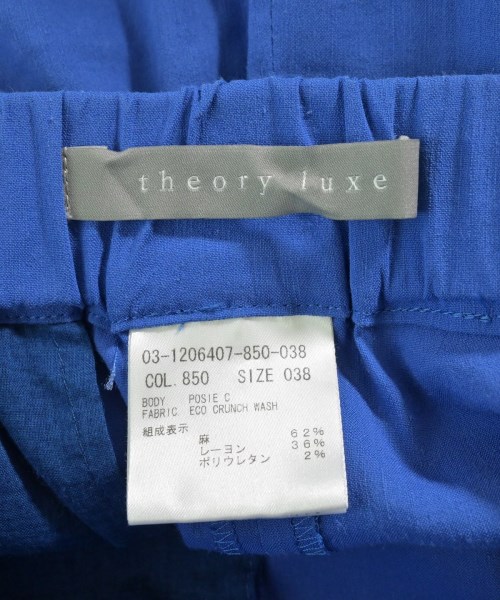 theory luxe（セオリーリュクス）その他 青 サイズ:38(M位) レディース/2200670361045
