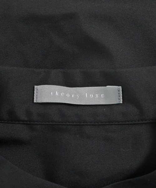 theory luxe（セオリーリュクス）カジュアルシャツ 黒 サイズ:38(M位) レディース/2200672207068