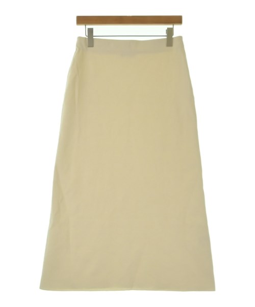 theory luxe(セオリーリュクス)ロング・マキシ丈スカート 白 サイズ:38(M位)/2200673505019