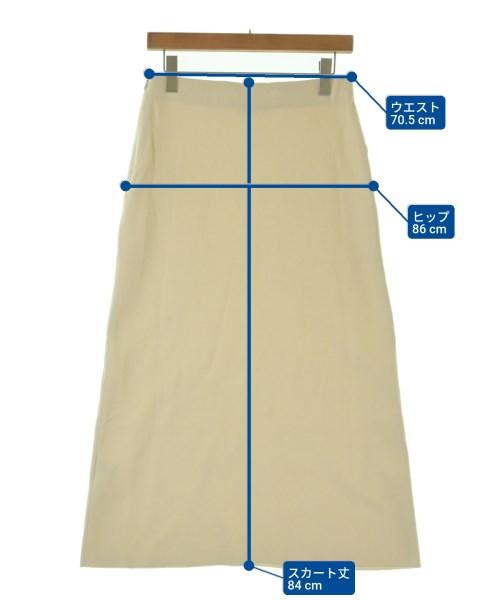 theory luxe（セオリーリュクス）ロング・マキシ丈スカート 白 サイズ:38(M位) レディース/2200673505019