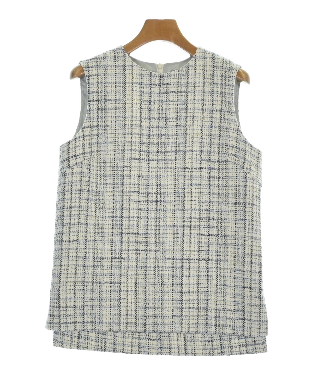 theory luxe（セオリーリュクス）ベスト 青 サイズ:38(M位) レディース