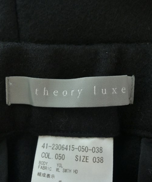 theory luxe（セオリーリュクス）スラックス 黒 サイズ:38(M位) レディース/2200674543201
