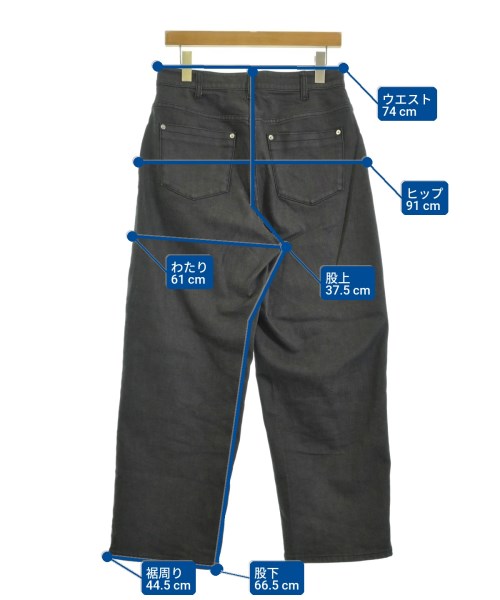 theory luxe（セオリーリュクス）デニムパンツ 黒 サイズ:40(M位) レディース/2200674713017