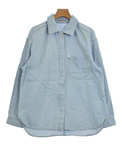 theory luxe(セオリーリュクス)カジュアルシャツ 青 サイズ:38(M位)/2200674713024