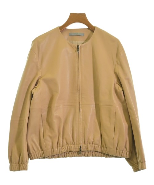 theory luxe(セオリーリュクス)ライダース ベージュ サイズ:38(M位)/2200670367061