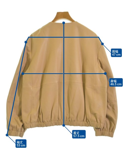 theory luxe（セオリーリュクス）ライダース ベージュ サイズ:38(M位) レディース/2200670367061