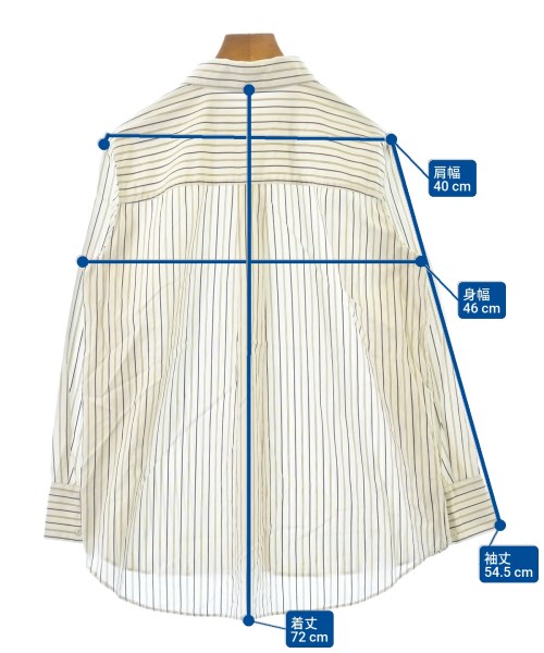 theory luxe（セオリーリュクス）カジュアルシャツ 白 サイズ:38(M位) レディース/2200670367108