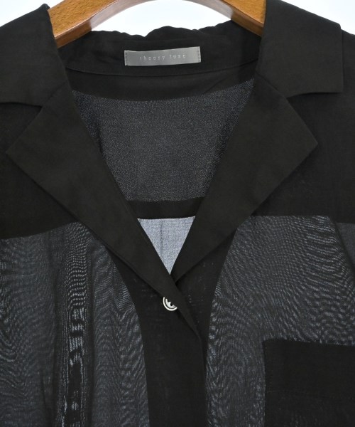 theory luxe（セオリーリュクス）カジュアルシャツ 黒 サイズ:38(M位) レディース/2200675257046