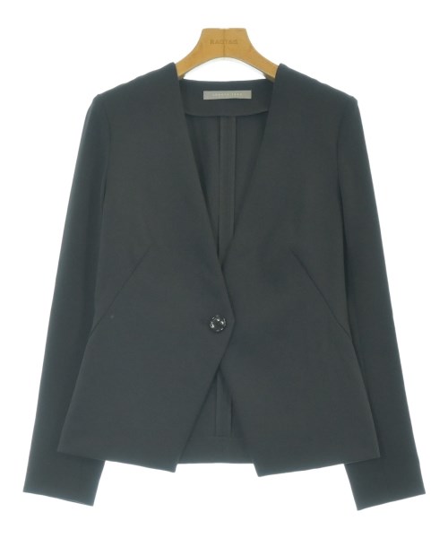 theory luxe(セオリーリュクス)ノーカラージャケット 黒 サイズ:36(S位)/2200675846059