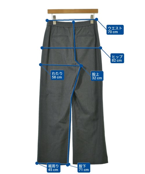 theory luxe（セオリーリュクス）スラックス グレー サイズ:38(M位) レディース/2200676522068