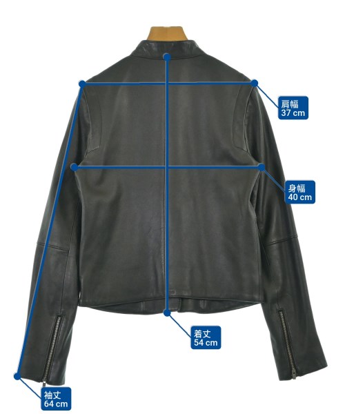 theory luxe（セオリーリュクス）ライダース 黒 サイズ:38(M位) レディース/2200672501067