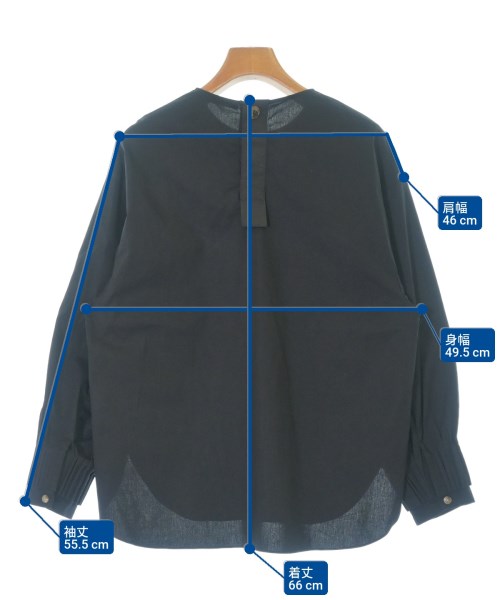 theory luxe（セオリーリュクス）ブラウス 黒 サイズ:38(M位) レディース/2200672501203