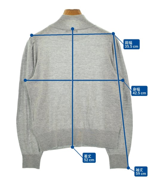 theory luxe（セオリーリュクス）ニット・セーター グレー サイズ:38(M位) レディース/2200674065079