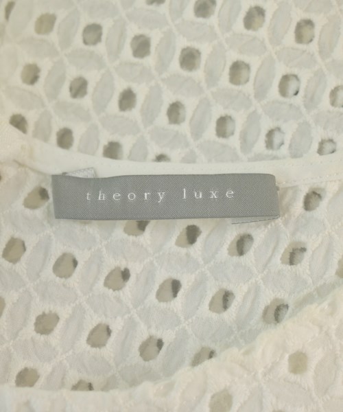 theory luxe（セオリーリュクス）カジュアルシャツ 白 サイズ:40(M位) レディース/2200679404019