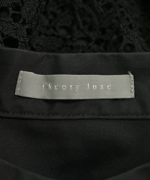 theory luxe（セオリーリュクス）カジュアルシャツ 黒 サイズ:38(M位) レディース/2200680109064