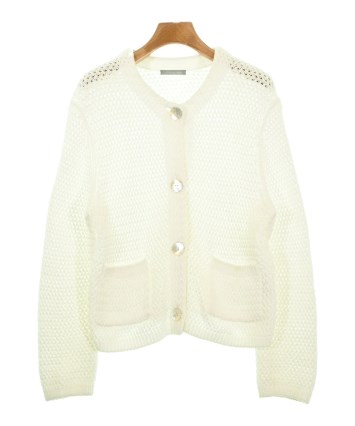 美品 Theory セオリー ホワイト カーディガン theory luxe（セオリーリュクス）カーディガン 白 サイズ:38(M位